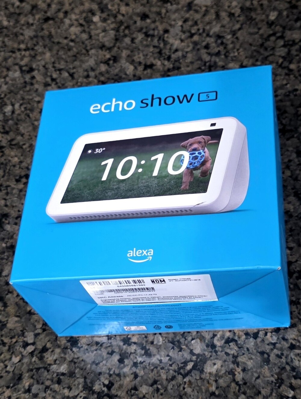 Amazon Echo Show 5 2MP Compact smart display with Alexa White New Sealed C76N8S